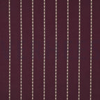 Bordeaux bomuldsjacquard med blomster