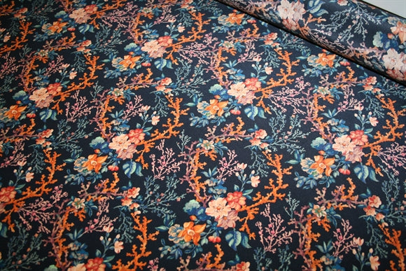 'Coral Meadow' Liberty Silke