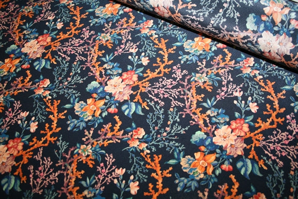 'Coral Meadow' Liberty Silke