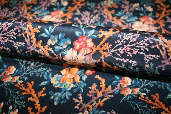 'Coral Meadow' Liberty Silke