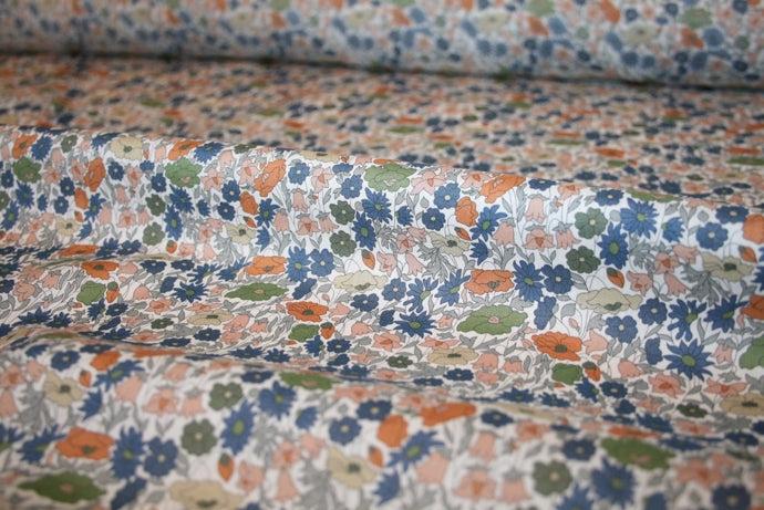 'Poppy Forest' Liberty Bomuld