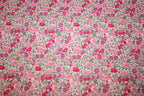 'Poppy Forest Pink' Liberty Bomuld