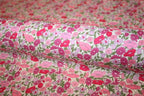 'Poppy Forest Pink' Liberty Bomuld