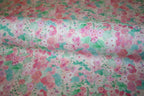 'Hollyhocks B' Liberty Bomuld