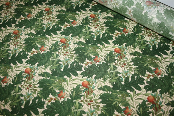 'Athos Green' Liberty bomuld
