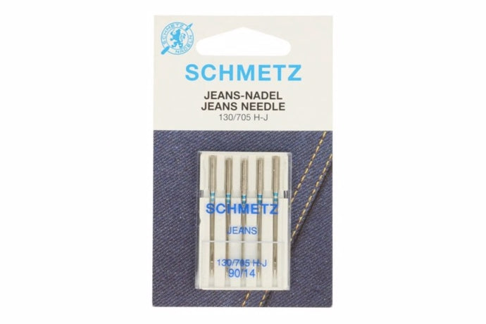 Schmetz jeans symaskinenåle 90/14 til denim og kraftige stoffer