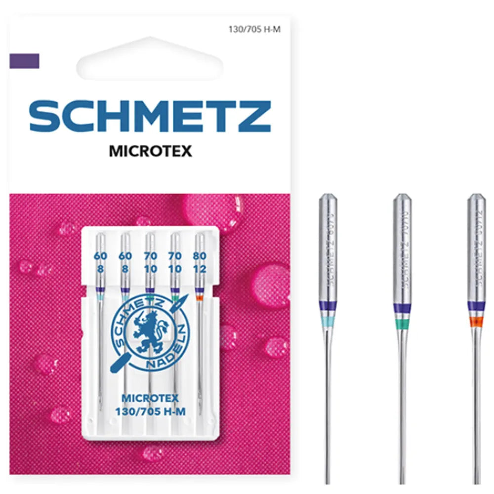 Microtex symaskinenåle 60-80 (5 stk) | SCHMETZ