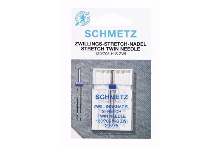 Tvillingenål jersey (2.5/75)