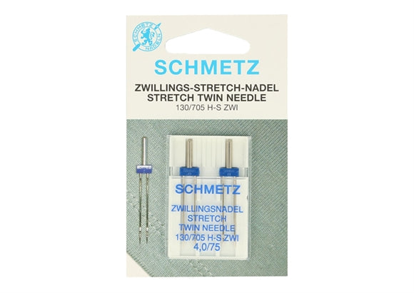 Tvillingenål jersey 4.0/75 (2 stk.)