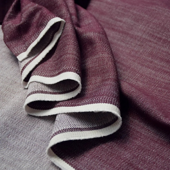 'Mahogni Denim' Bomuld