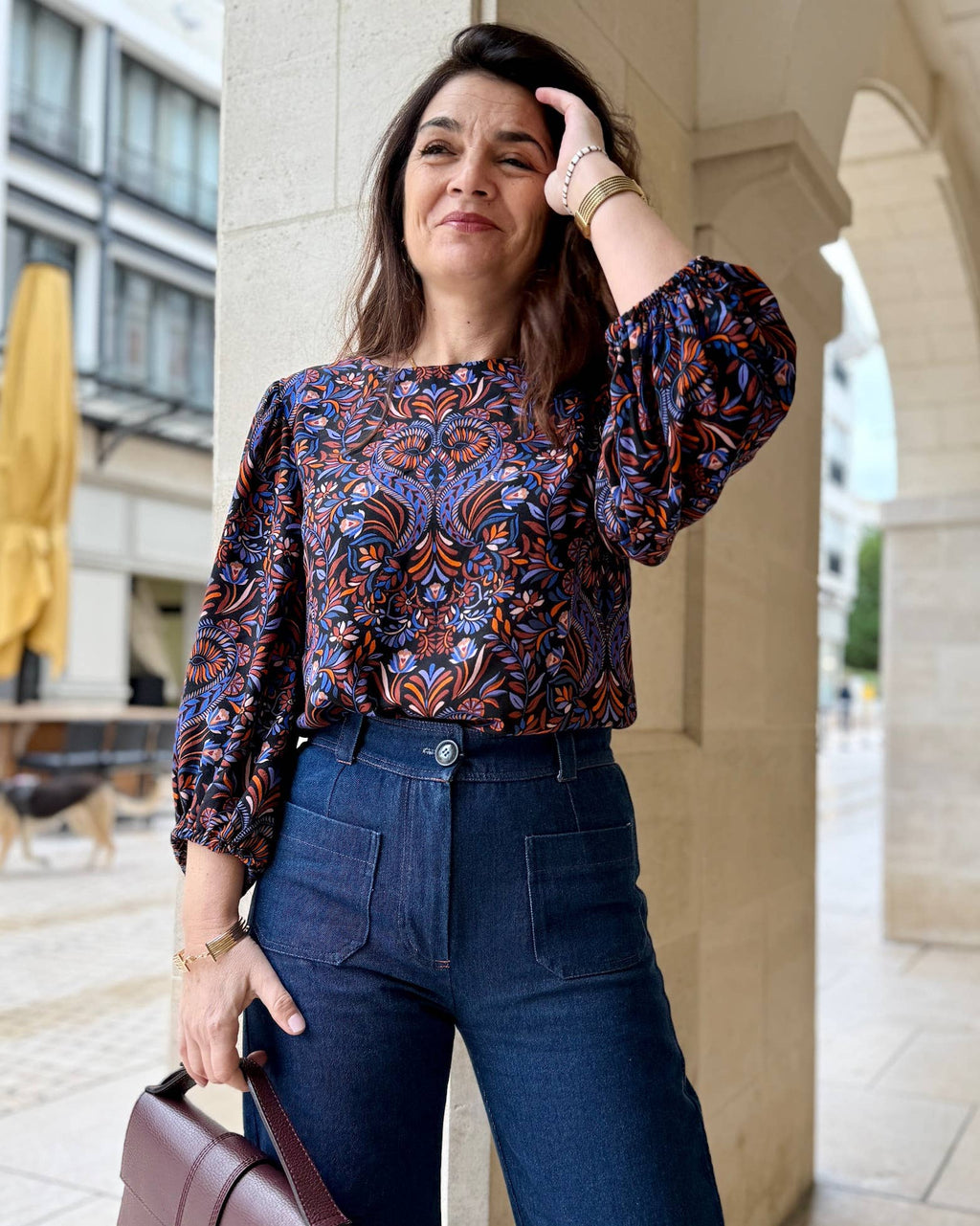 Dahlia - symønster til kjole og bluse (str. 34-52) | Clématisse