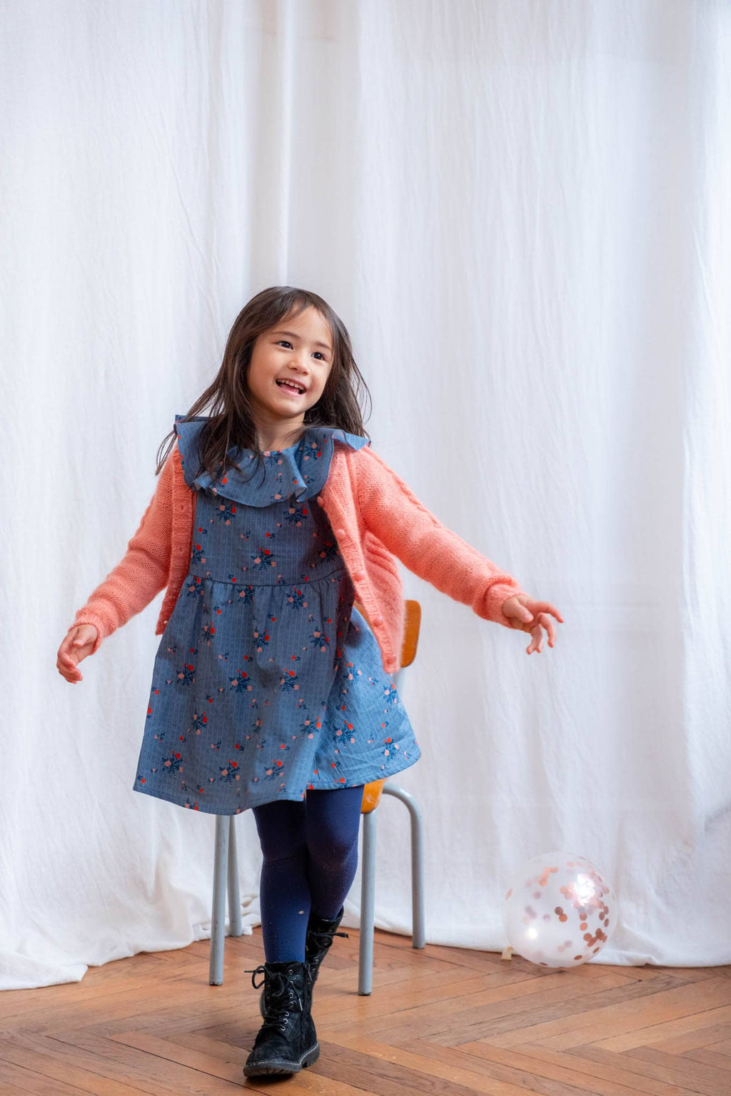 'Garenne Petite' bluse & kjole symønster (str. 2-12 år)
