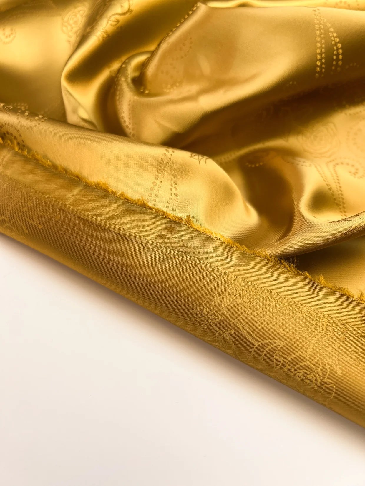 Gylden Jacquard - Viskose foer