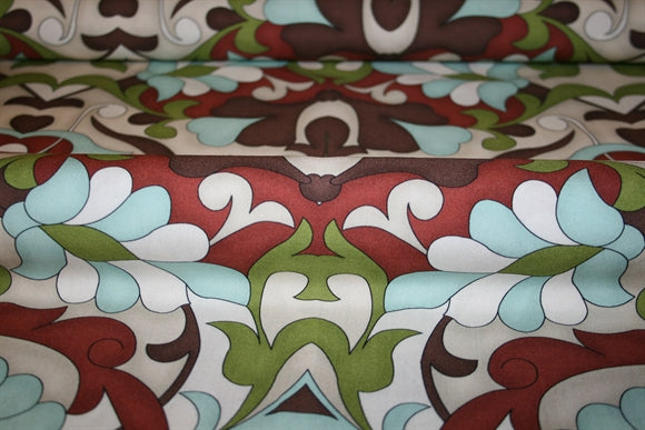 'Fiori Retro' Viscose