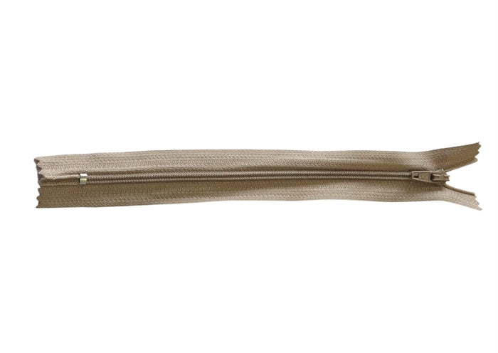 Spirallynlås beige (35 cm.)