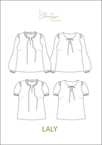 SY-KIT: Laly bluse i viskose twill