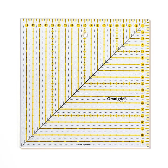 Patchworklineal omnigrid – 20 × 20 cm