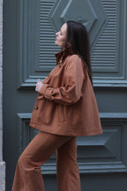 Luce - symønster til trenchcoat (str. 34-52) | Cha’ coud