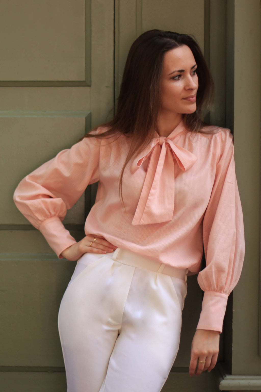 Arielle - bluse symønster (str. 34-52) | Cha’ coud