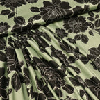 Javanaise Salvie - satinvævet viskose