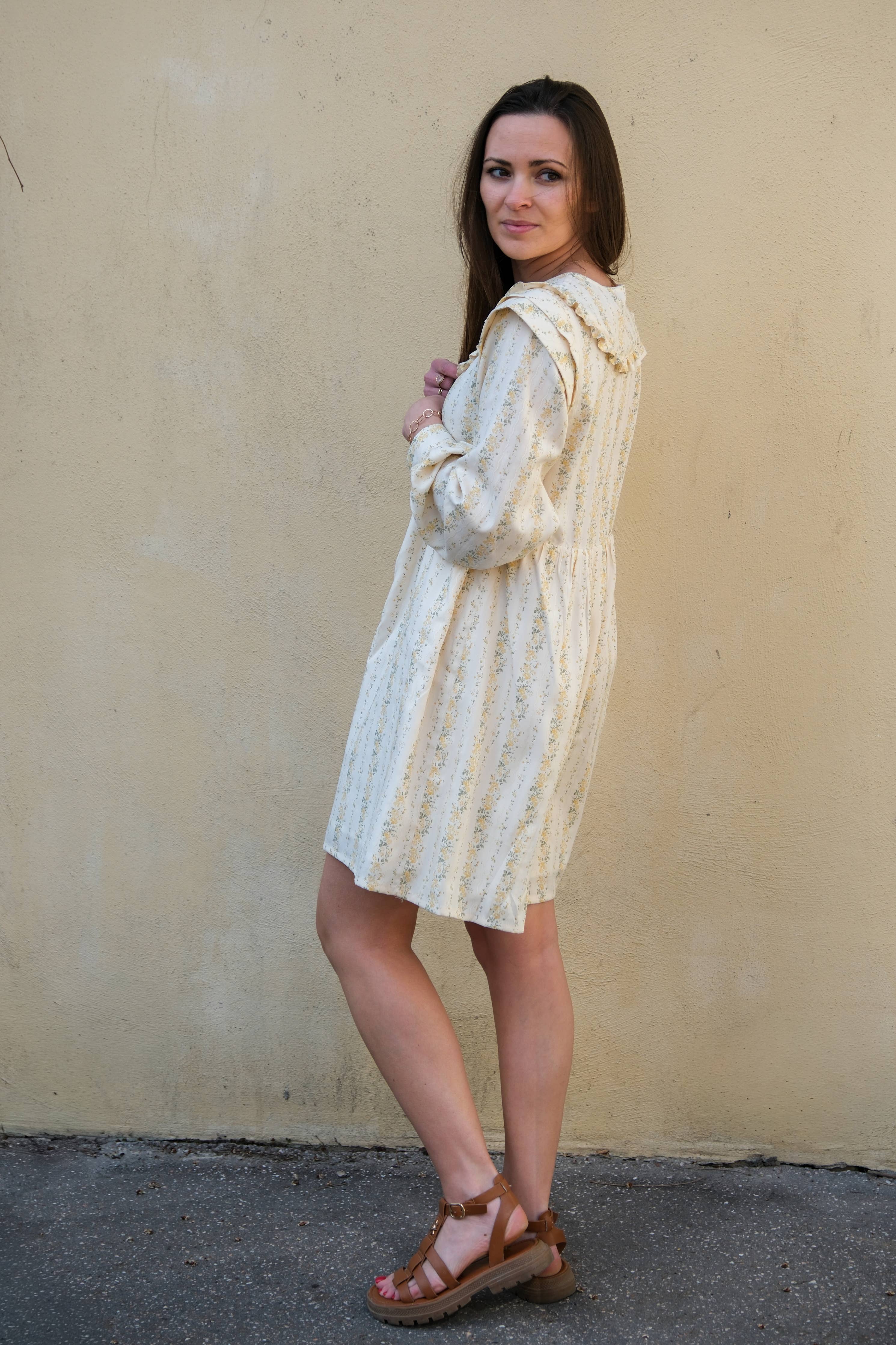 'Nora' kjole symønster