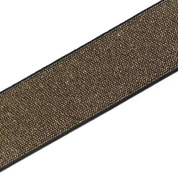 Brun/sort linningselastik 50 mm | Prym