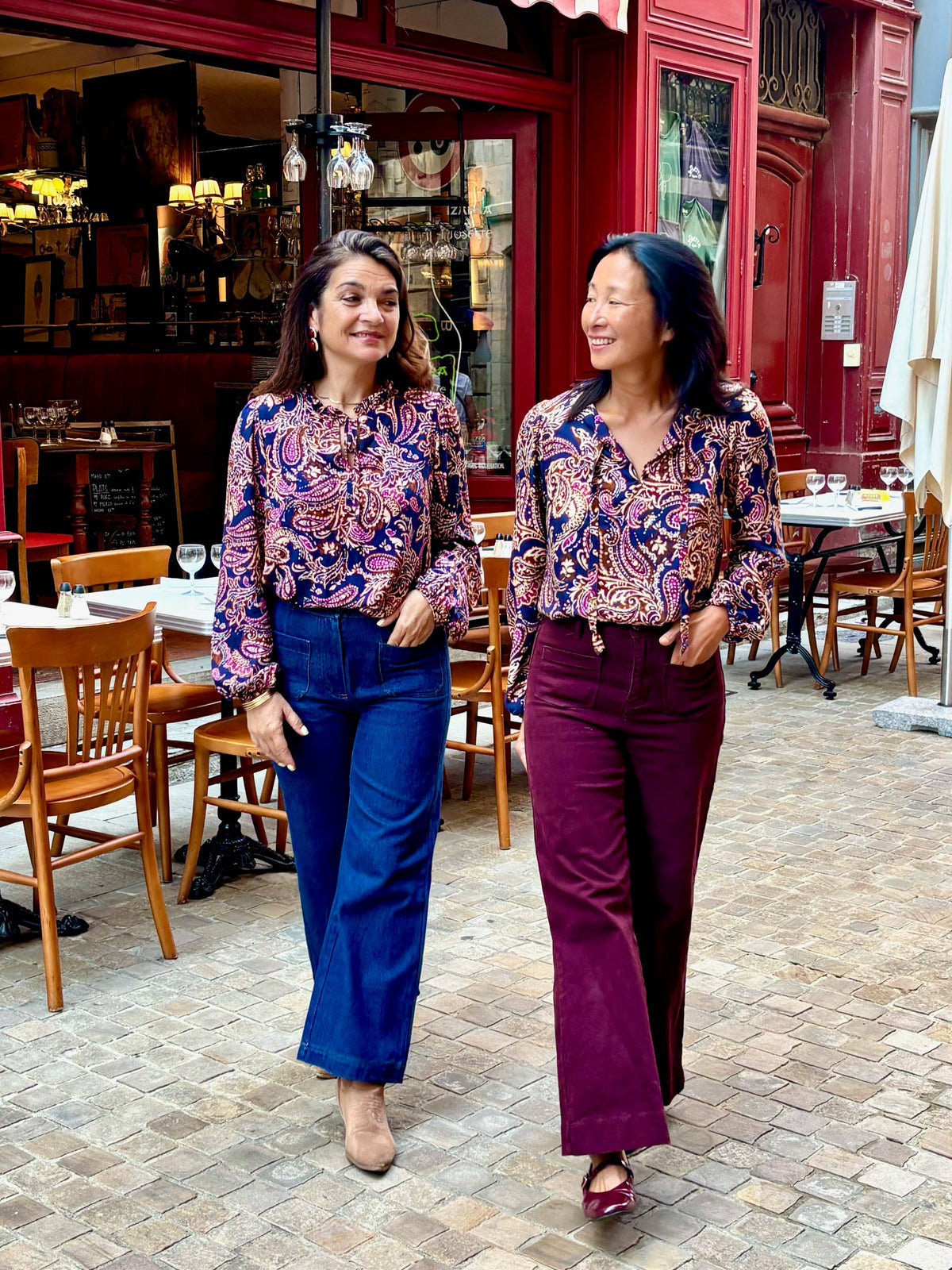 SY-KIT: Laly bluse i viskose twill