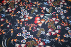 'Autumn Flowers' Viscose