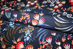 'Autumn Flowers' Viscose