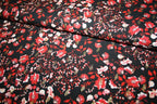 'Red Flower' Viscose