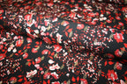 'Red Flower' Viscose