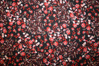 'Red Flower' Viscose