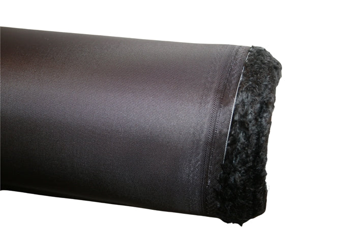 Mørkegrå cupro twill foer (76 gram/m²) | Bemberg