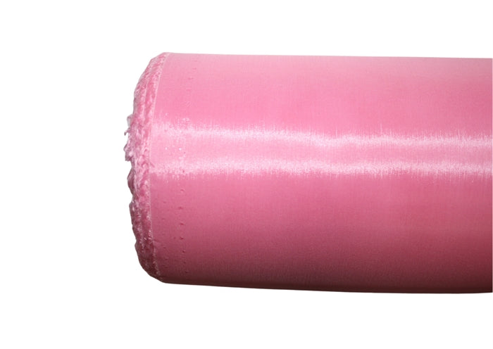 Lyserødt elastisk cupro foer (70 gram/m²) | Bemberg