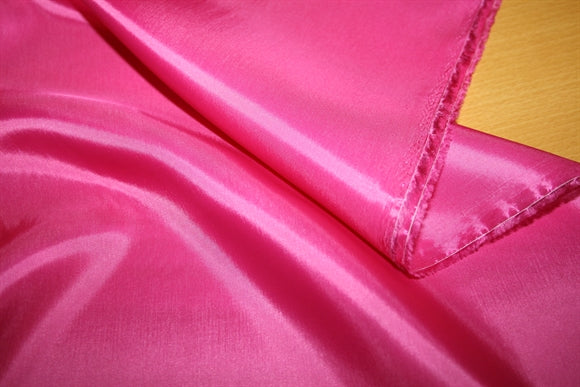 Pink Bemberg cupro foer