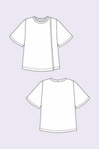 'Anneli' kjole og t-shirt symønster