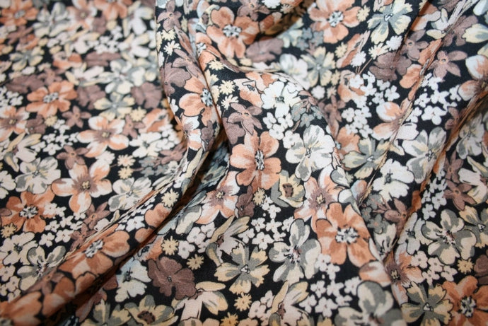 'Greta II' Viscose Crepe