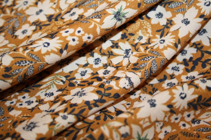 'Petra Ochre' Viscose