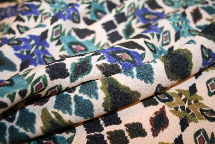 'Orsola' Viscose Crepe