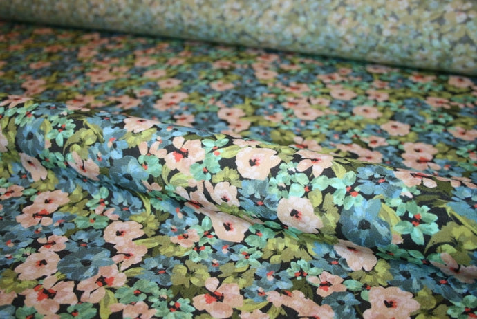'Selma' Viscose crepe