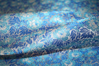 'Fiori Aqua' Jacquard