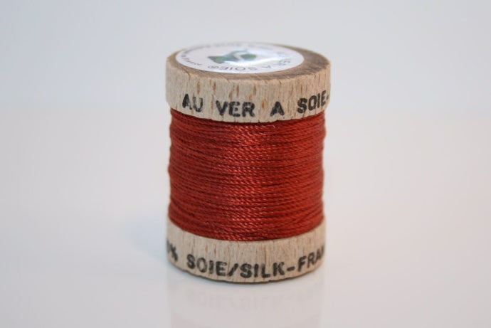 Rust sysilke – knaphulssilke | Au Ver à Soie