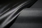 'Satin Stretch Black' Bomuld