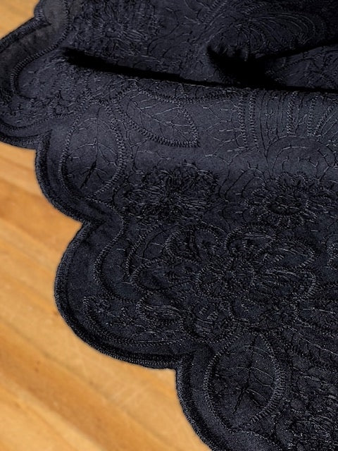 'Broderie Anglaise Luna' Bomuld