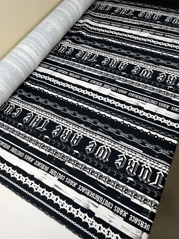 'Versace Denim' Bomuld