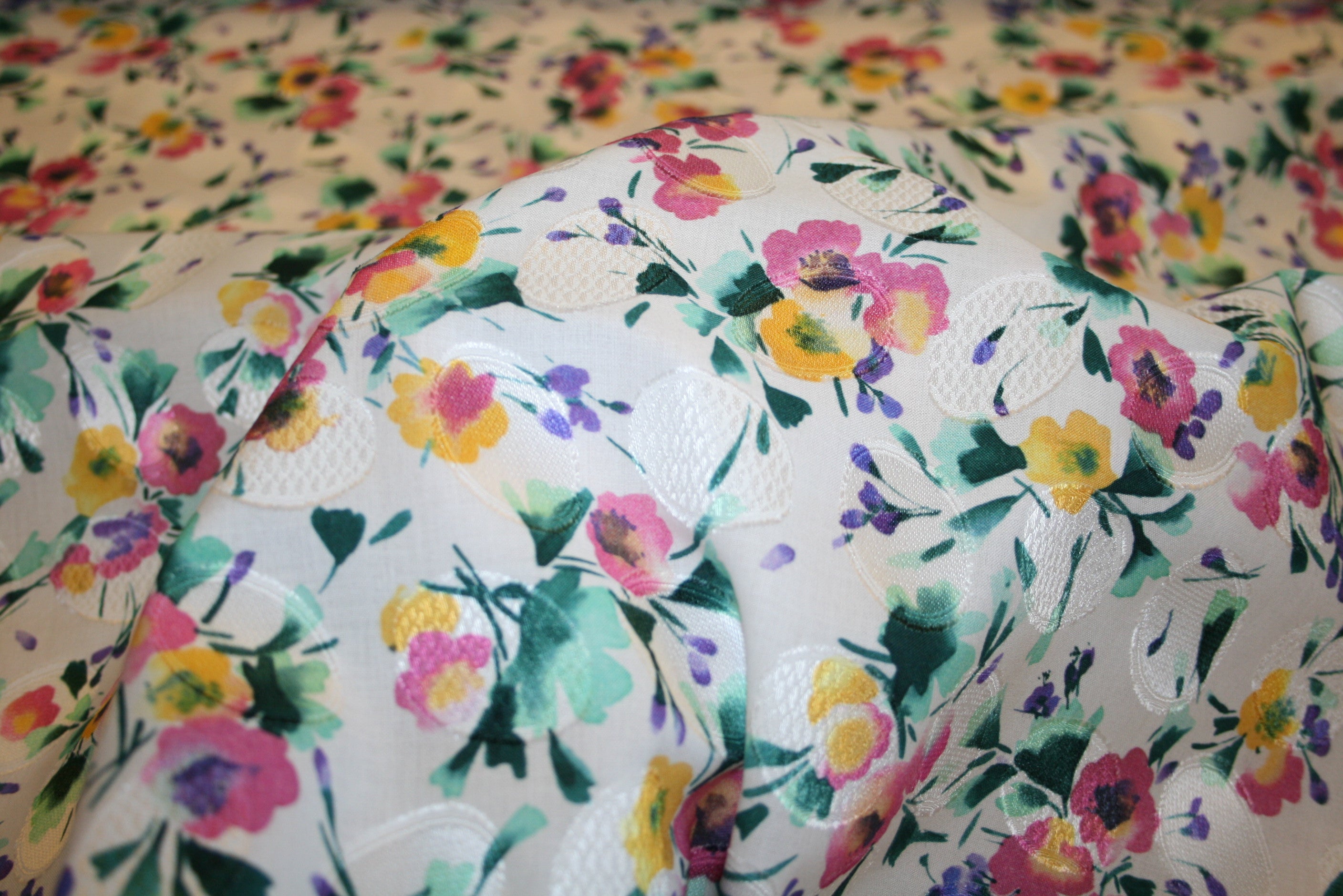 Jacquard Bellafiore – italiensk bomuldsstof