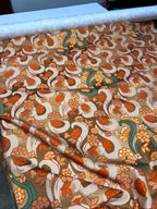 Fioritura Paisley - bomuldsstof fra italiensk modehus