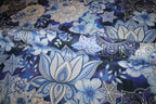 'Oriental Blu' Bomuld