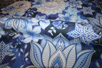 'Oriental Blu' Bomuld