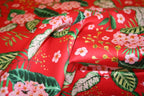 'Rosso Tropico' Bomuld